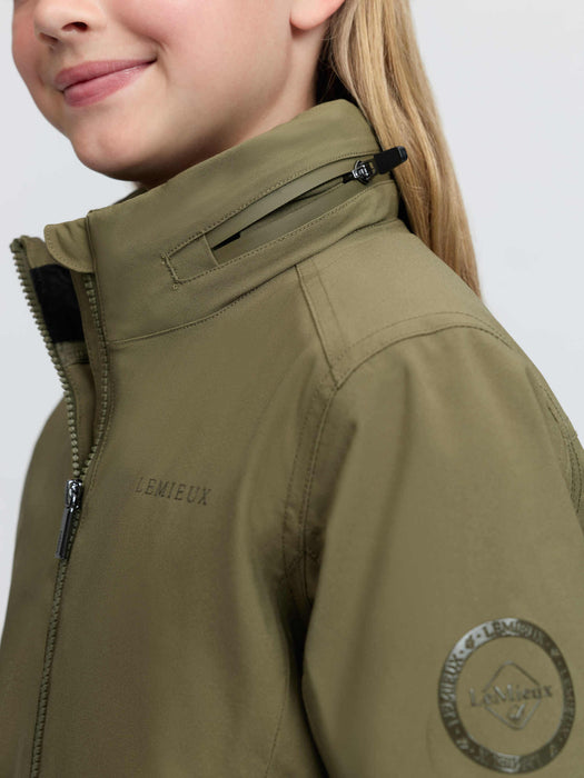 LeMieux Young Rider Clarissa Crew Jacket Willow Green
