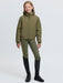 LeMieux Young Rider Clarissa Crew Jacket Willow Green