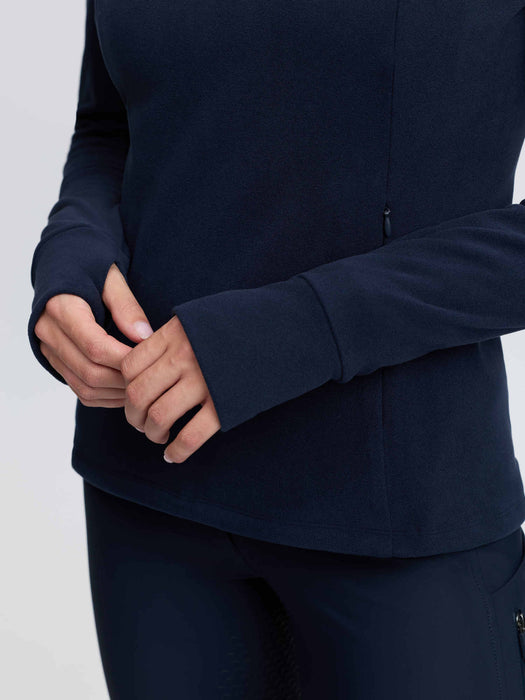 LeMieux Frances 1/4 Zip Fleece Navy
