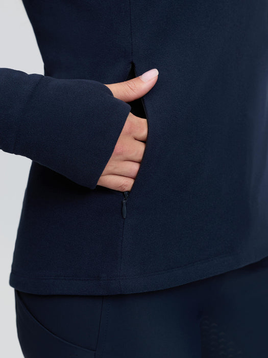 LeMieux Frances 1/4 Zip Fleece Navy