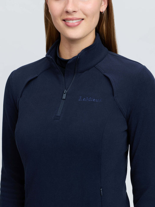 LeMieux Frances 1/4 Zip Fleece Navy