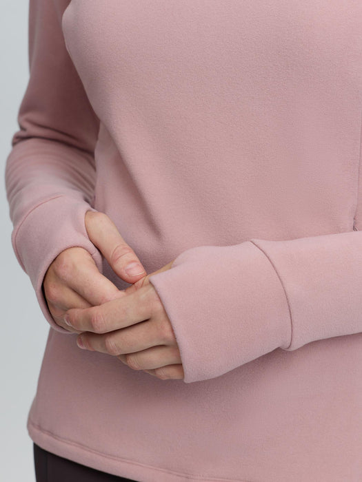  LeMieux Frances 1/4 Zip Fleece Wild Rose