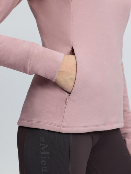  LeMieux Frances 1/4 Zip Fleece Wild Rose