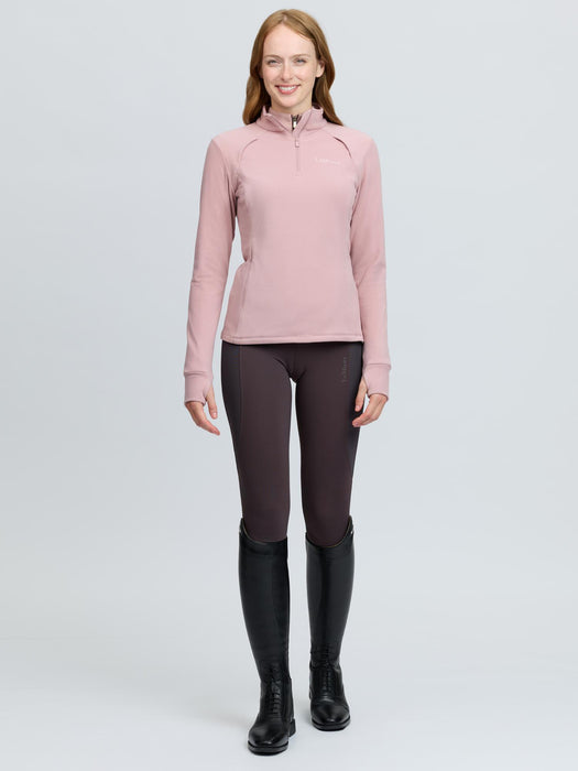  LeMieux Frances 1/4 Zip Fleece Wild Rose
