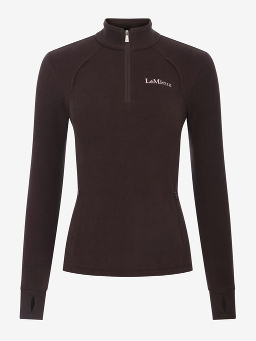 LeMieux Frances 1/4 Zip Fleece Cocoa