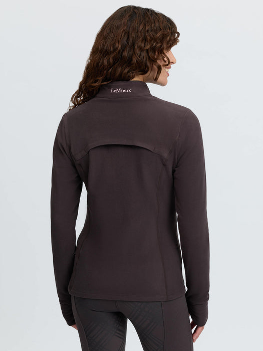 LeMieux Frances 1/4 Zip Fleece Cocoa