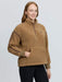 LeMieux Avery Teddy 1/4 Zip Fleece Caramel