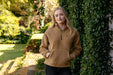 LeMieux Avery Teddy 1/4 Zip Fleece Caramel