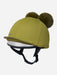 LeMieux Mini Double Pom Hat Silk Gooseberry