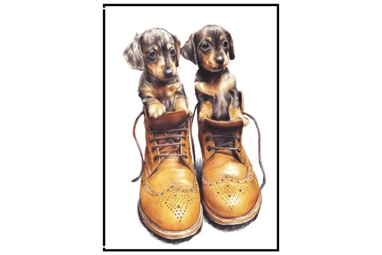 Kate Simpson If The Shoe Fits Card
