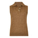 Toggi Kessel Cable Knit Top Bronze