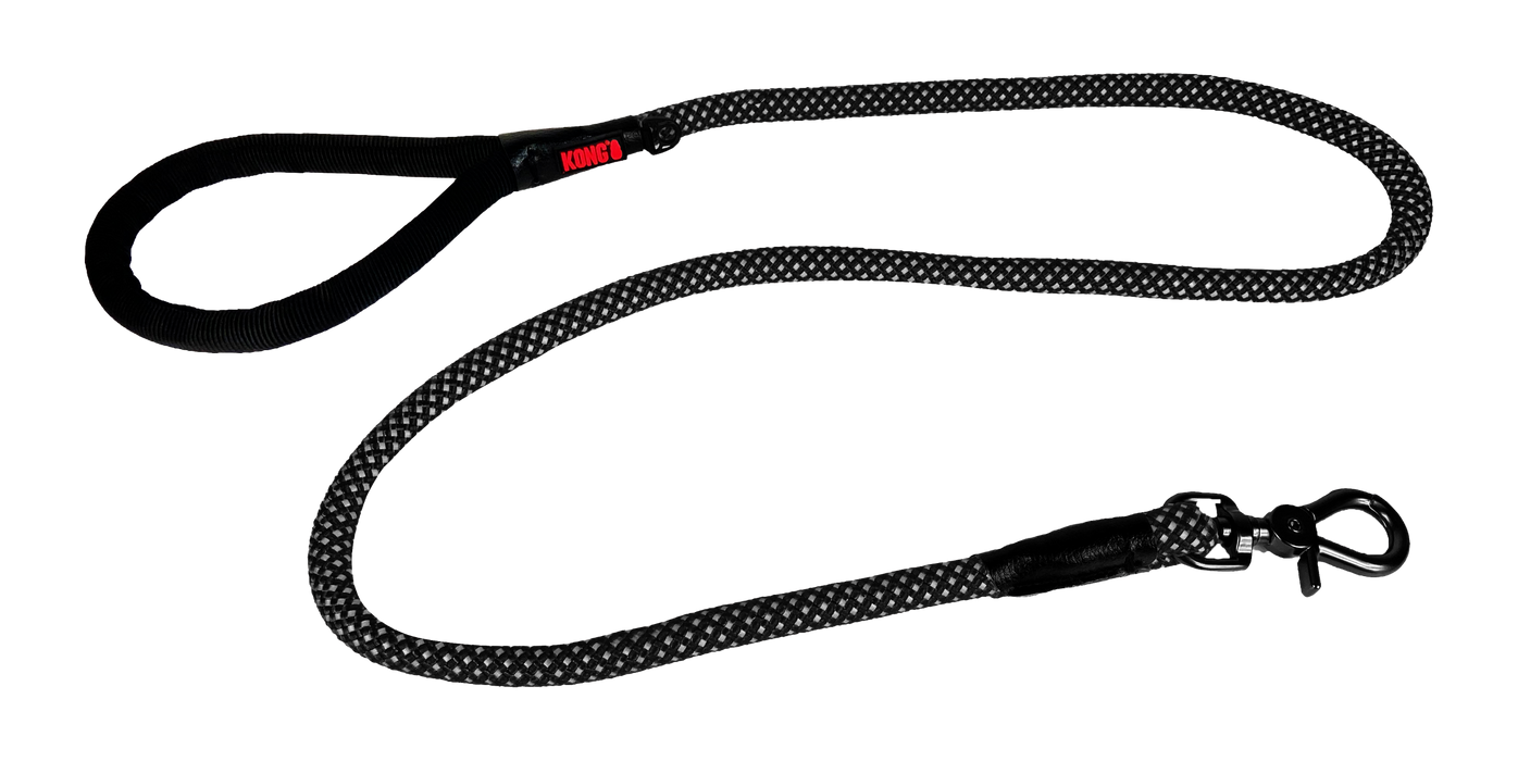 KONG Rope Leash Black 1.5m