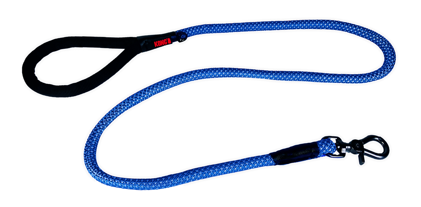 KONG Rope Leash Blue 1.5m