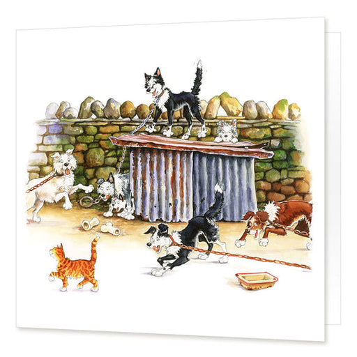 Cardtoons Cat Walk Card
