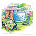 Cardtoons Camper Van Heaven Card