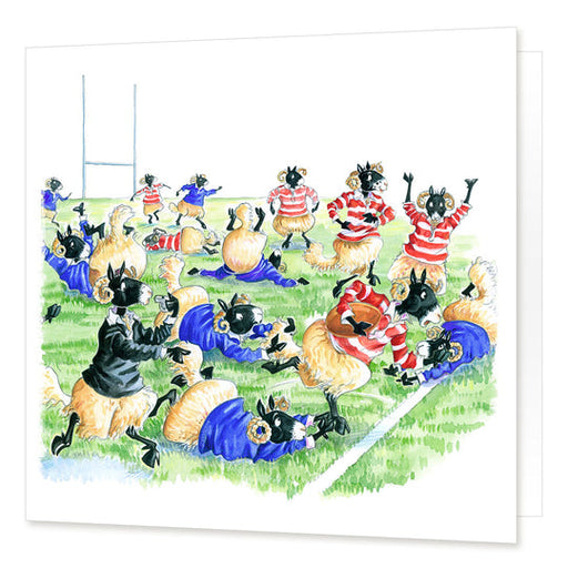 Cardtoons Rugby Rams Card