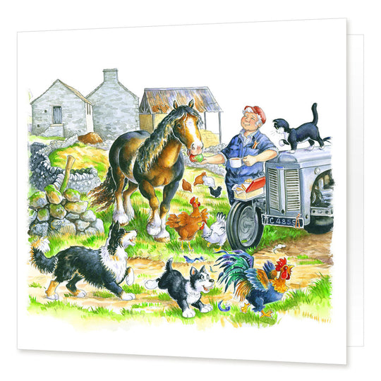 Cardtoons Lunch Break Card