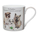 Little Dog Laughed Terrier Dog China Mug