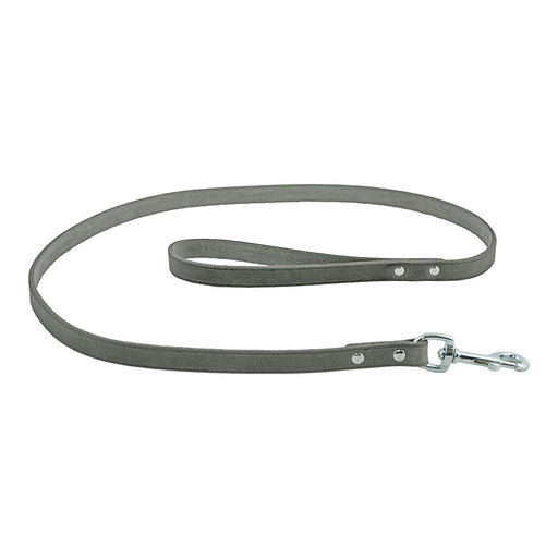 Earth Bound Soft Country Leather Lead Grey