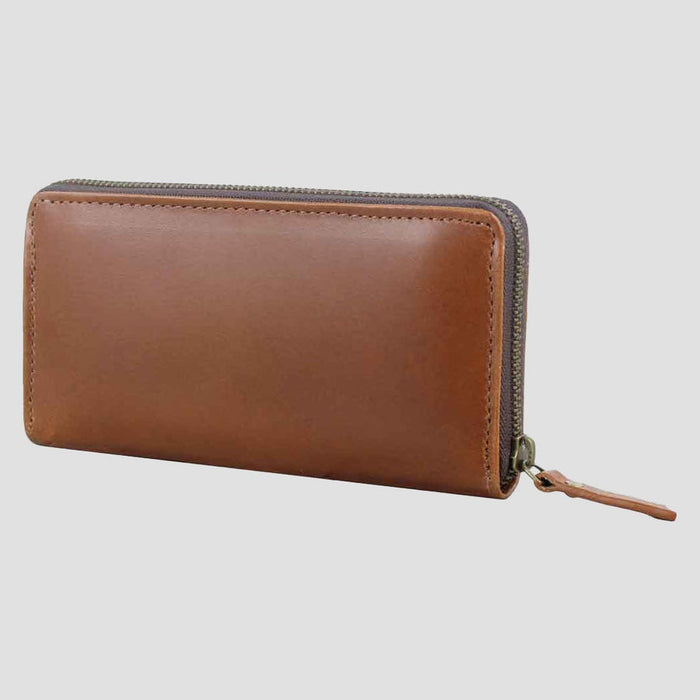 Sally Snaffle Purse in Natural Leather
