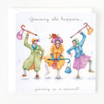 Berni Parker Designs Growing Old Happens Card