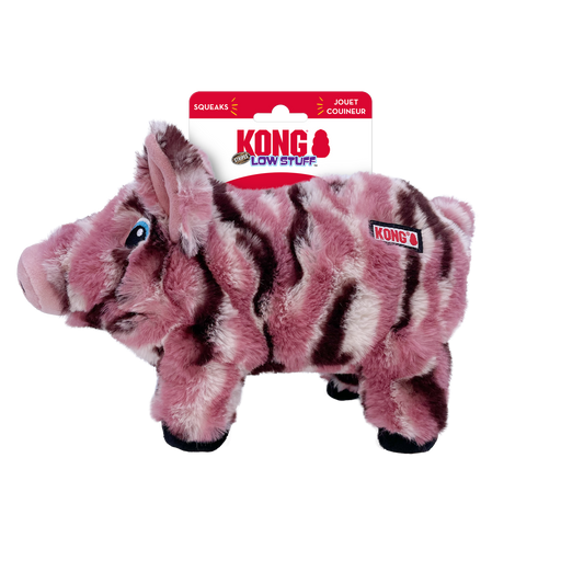 KONG Low Stuff Stripes Pig
