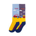 Toggi Childs Lawrence Sock Mustard & Sky 2pk
