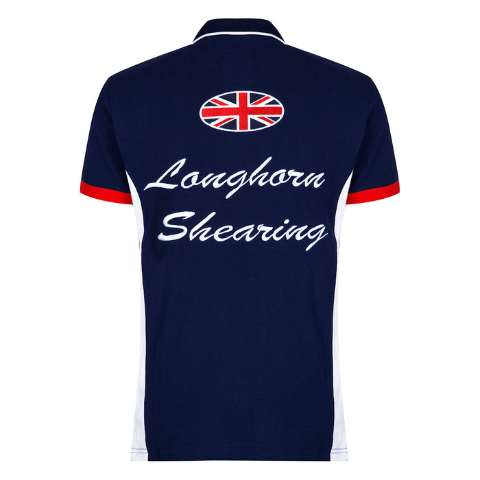 Longhorn Hereford Polo Navy