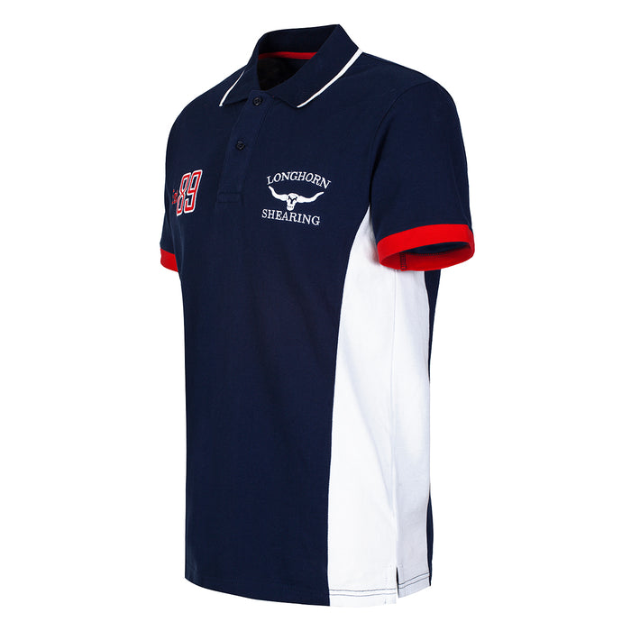 Longhorn Hereford Polo Navy