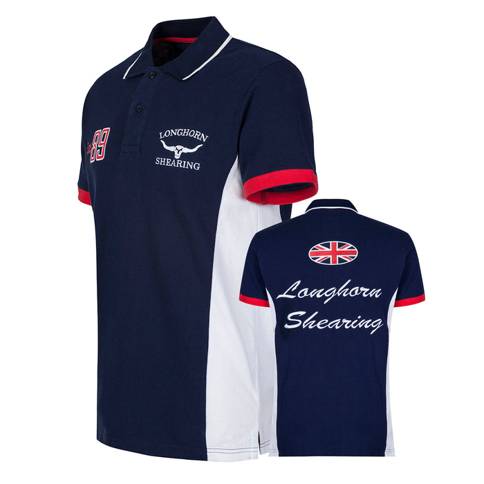 Longhorn Hereford Polo Navy