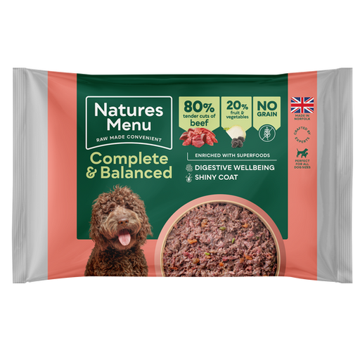 Natures Menu 80/20 Block Beef 500g
