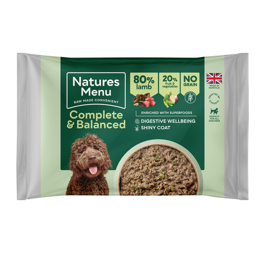 Natures Menu 80/20 Block Lamb 500g