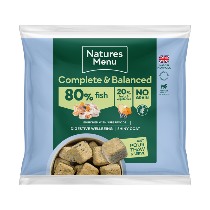 Natures Menu 80/20 Fish Nuggets 1kg