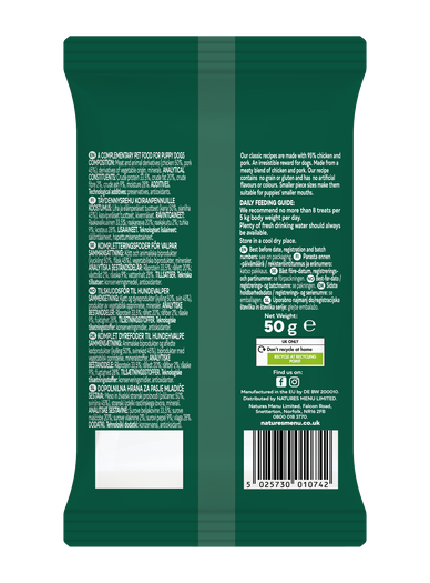Natures Menu Dog Treat Puppy 50g