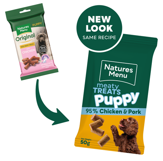 Natures Menu Dog Treat Puppy 50g