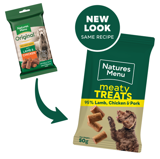 Natures Menu Dog Treat Lamb & Chicken 50g