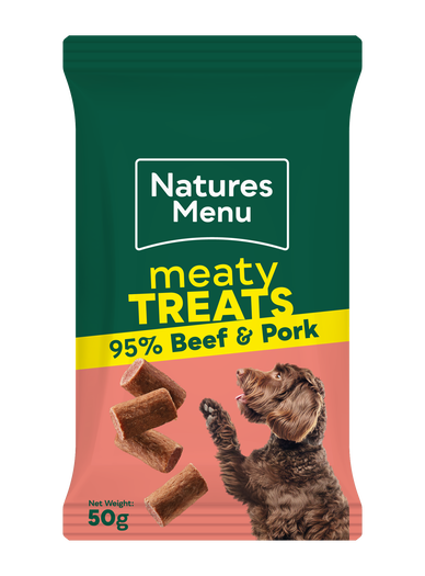 Natures Menu Dog Treat Beef 50g