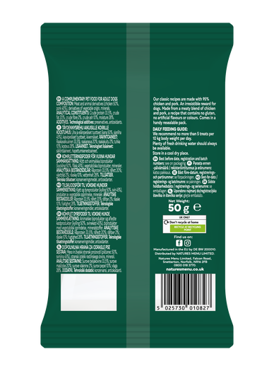 Natures Menu Dog Treat Chicken 50g