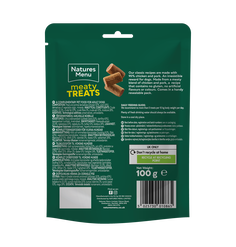Natures Menu Dog Meaty Treats Chicken 100g
