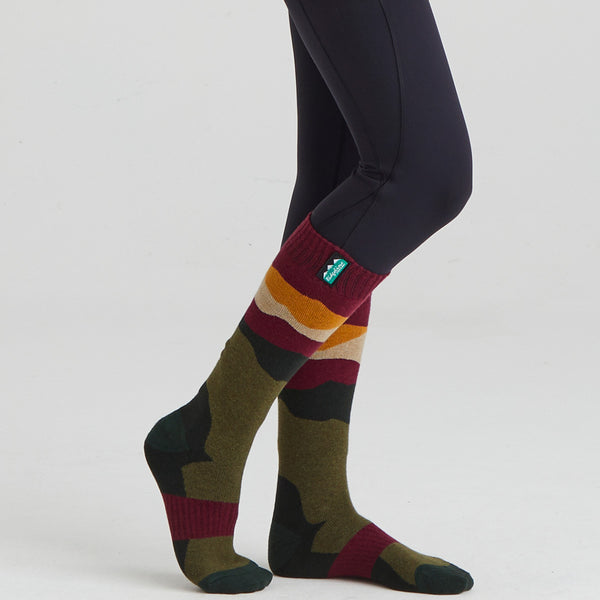 Ridgeline Merino Full Berry Socks