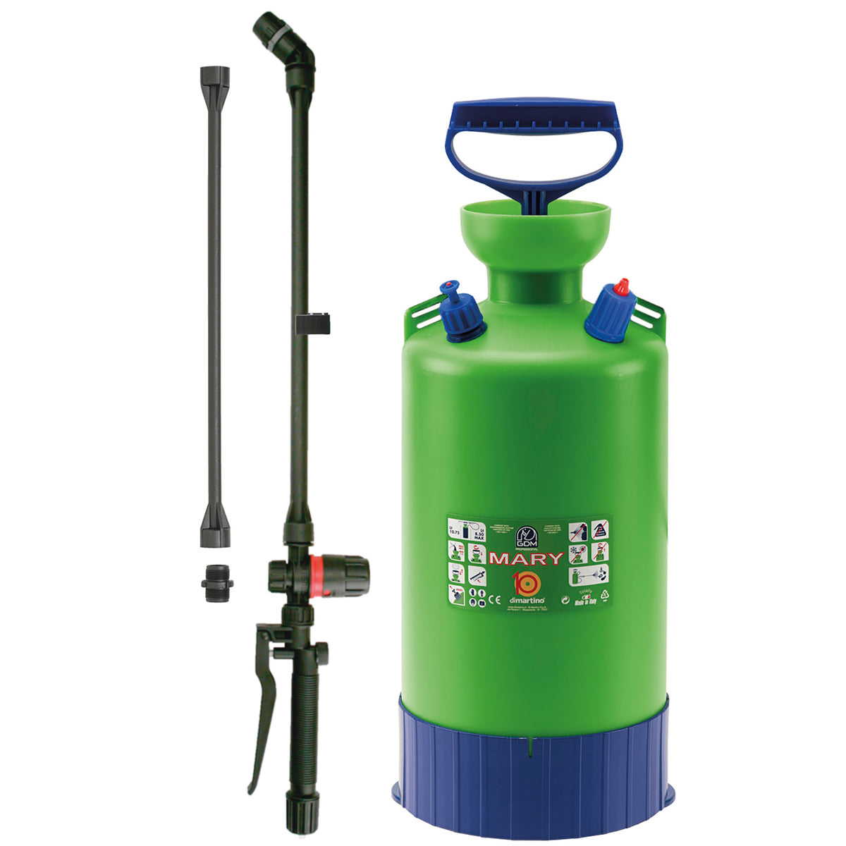 Di Martino 10L Pressure Sprayer With Regulator — Welland Valley Feeds Ltd