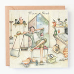 Berni Parker Designs Man Shed Card