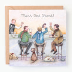 Berni Parker Designs Man's Best Friend Card