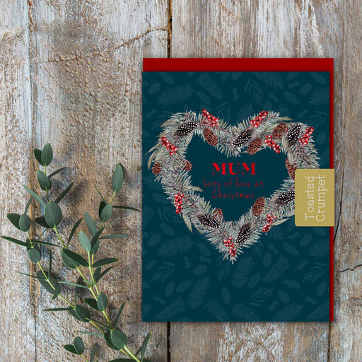 Toasted Crumpet Christmas Mum Love At Christmas Mini Card
