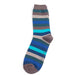 Mr Sparrow Striped Socks Royal