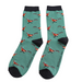 Mr Sparrow Pheasant Socks Green

