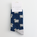 Mr Sparrow Rams Socks Navy
