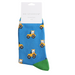 Mr Sparrow Tractor Socks Blue
