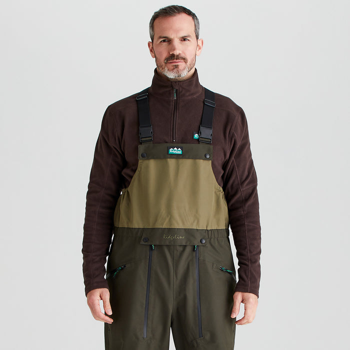 Ridgeline Men's Agri Pro Bib & Brace Deep Forest