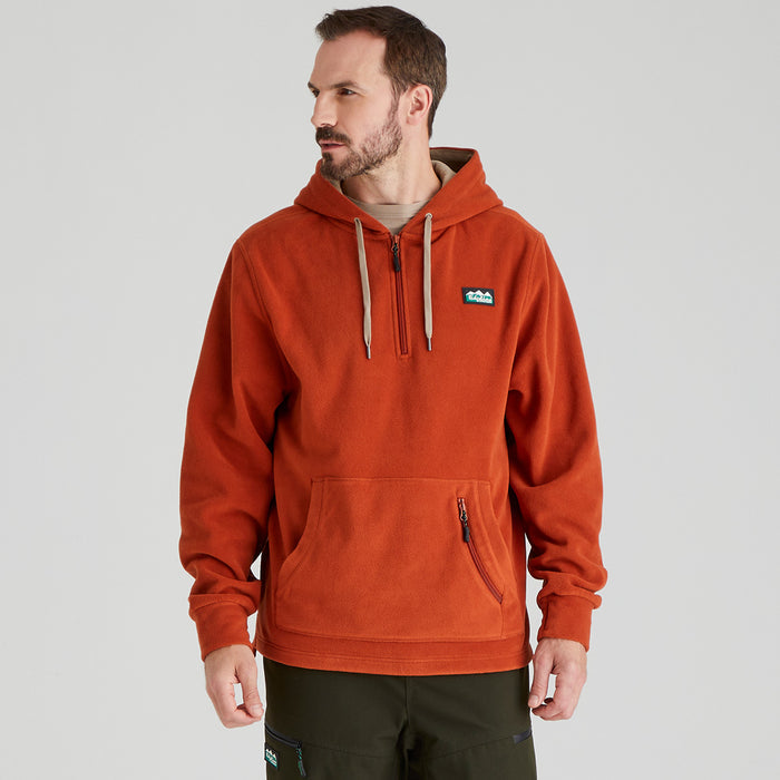Ridgeline Mens Ballistic Hoodie Russet
